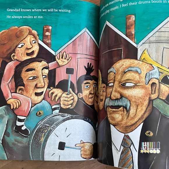 Children's Book - My Grandad Marches on ANZAC Day - Picture 9 of 13